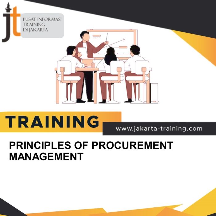 TRAINING PRINCIPLES OF PROCUREMENT MANAGEMENT