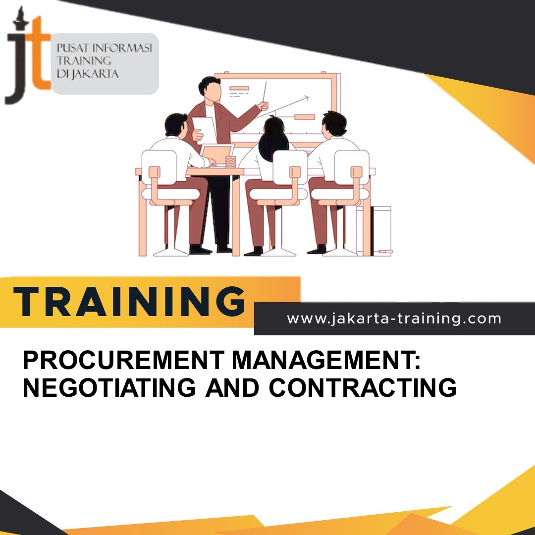 TRAINING PROCUREMENT MANAGEMENT: NEGOTIATING AND CONTRACTING