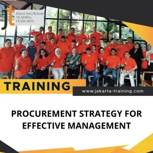 TRAINING PROCUREMENT STRATEGY FOR EFFECTIVE MANAGEMENT