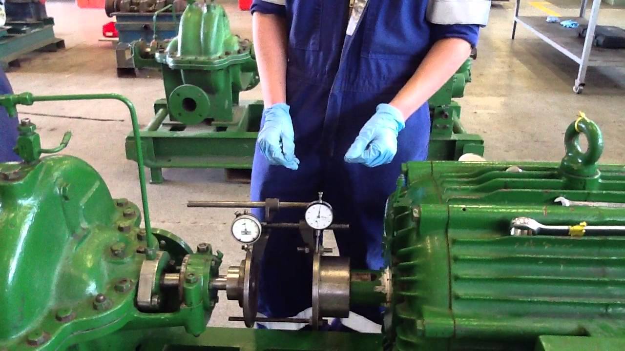 Training Alignment Pump and Motor