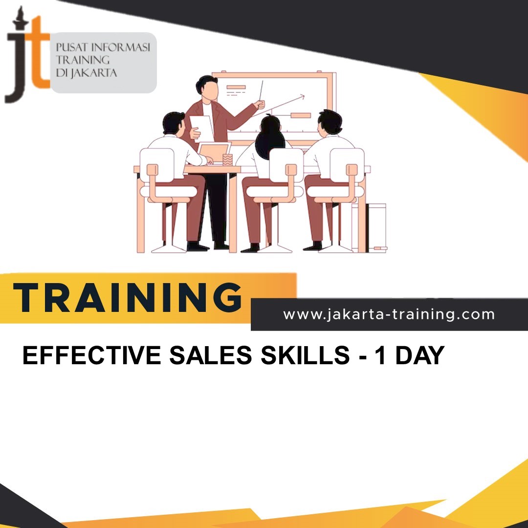 TRAINING EFFECTIVE SALES SKILLS - 1 DAY