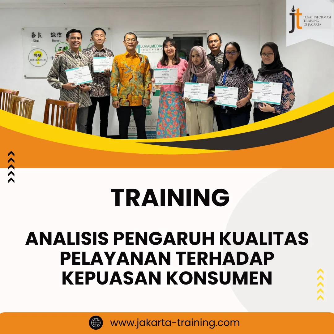 Training analisis pengaruh kualitas pelayanan